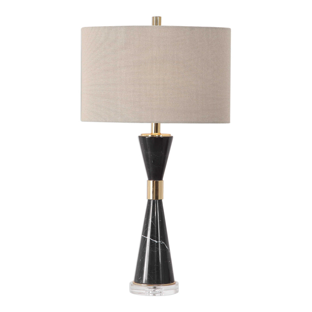 Uttermost Alastair Black Marble Table Lamp By Casagear Home