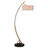 Uttermost Vardar Curved Brass Floor Lamp By Casagear Home