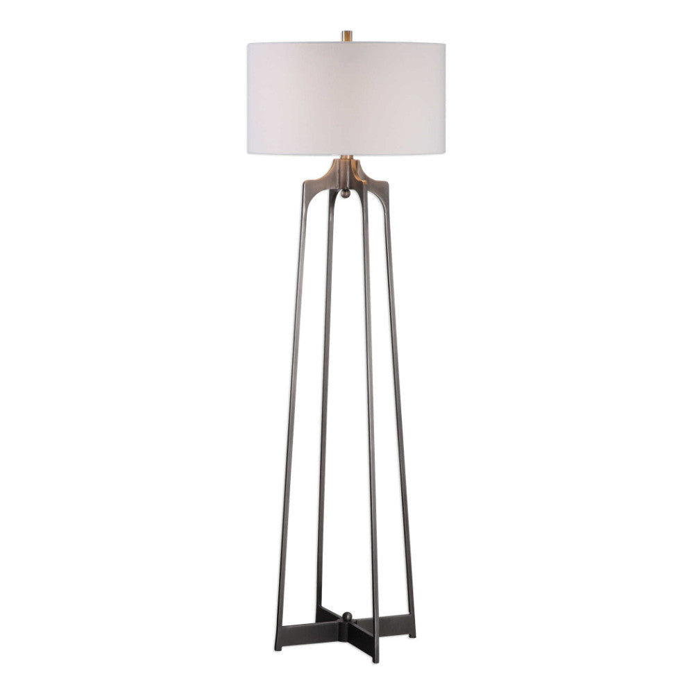 Uttermost Adrian Modern Floor Lamp By Casagear Home