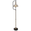 Uttermost Elieser - 1 Light Industrial Floor Lamp