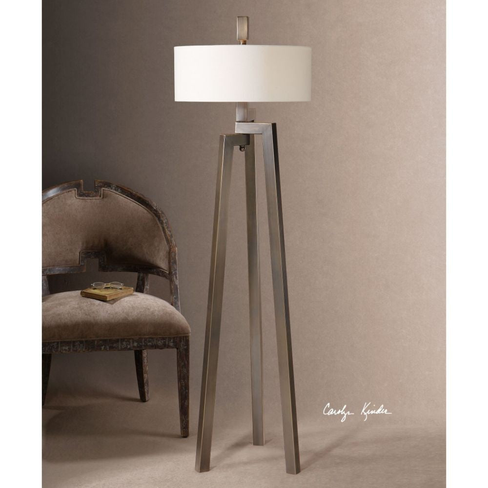 Uttermost Mondovi Modern Floor Lamp By Casagear Home UT-28253-1