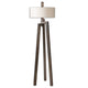 Uttermost Mondovi - 2 Light Modern Floor Lamp - 18 inches Wide by 18 inches deep