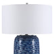 Uttermost Sedna Blue Table Lamp By Casagear Home UT-28274-1