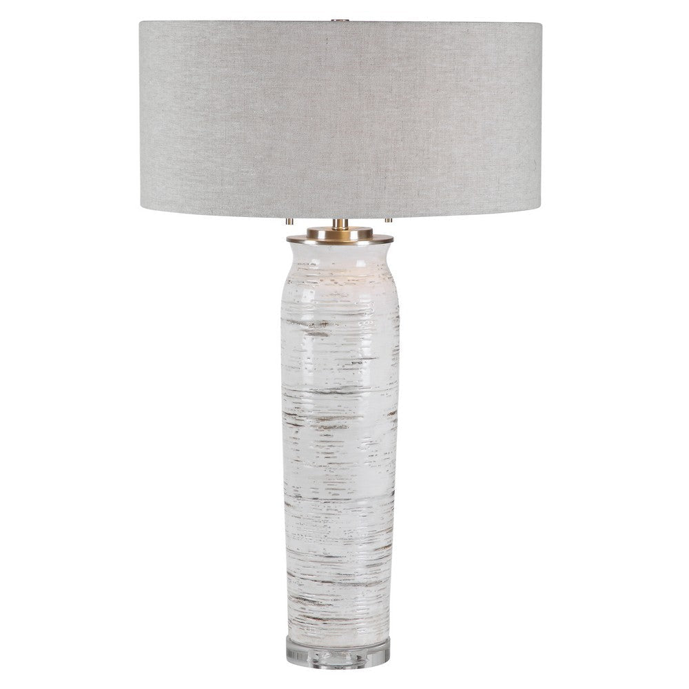 Uttermost Lenta - 2 Light Table Lamp - 19 inches Wide by 19 inches deep