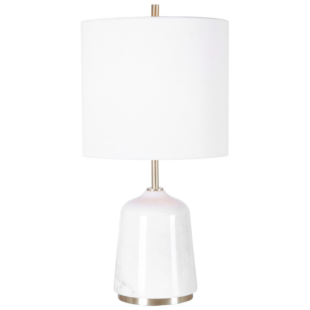 Uttermost Eloise White Marble Table Lamp By Casagear Home