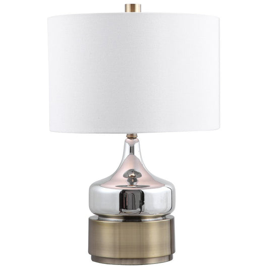 Uttermost Como Chrome Table Lamp By Casagear Home