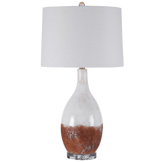 Uttermost Durango Rust White Table Lamp By Casagear Home