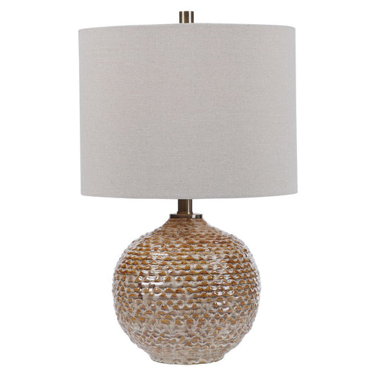 Uttermost Lagos - 1 Light Table Lamp - 14 inches Wide by 14 inches deep