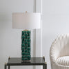 Uttermost Geometry Green Table Lamp By Casagear Home UT-28385