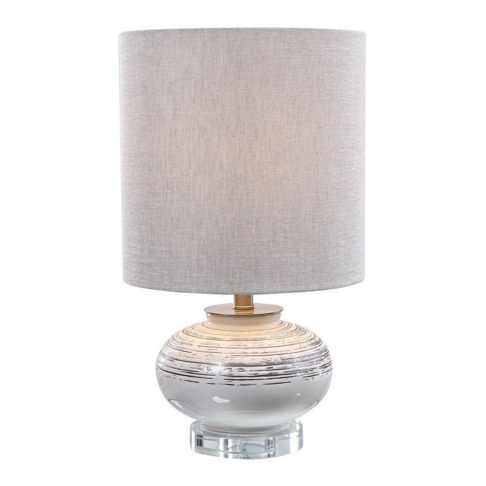 Uttermost Lenta - 1 Light Accent Lamp - 12 inches Wide by 12 inches deep