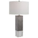 Uttermost Cordata - 1 Light Modern Lodge Table Lamp - 16 inches Wide by 16 inches deep