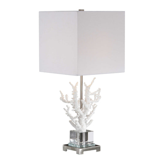 Uttermost Corallo White Coral Table Lamp By Casagear Home