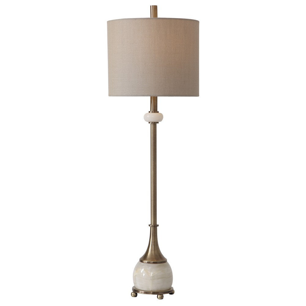 Uttermost Natania Plated Brass Buffet Lamp By Casagear Home