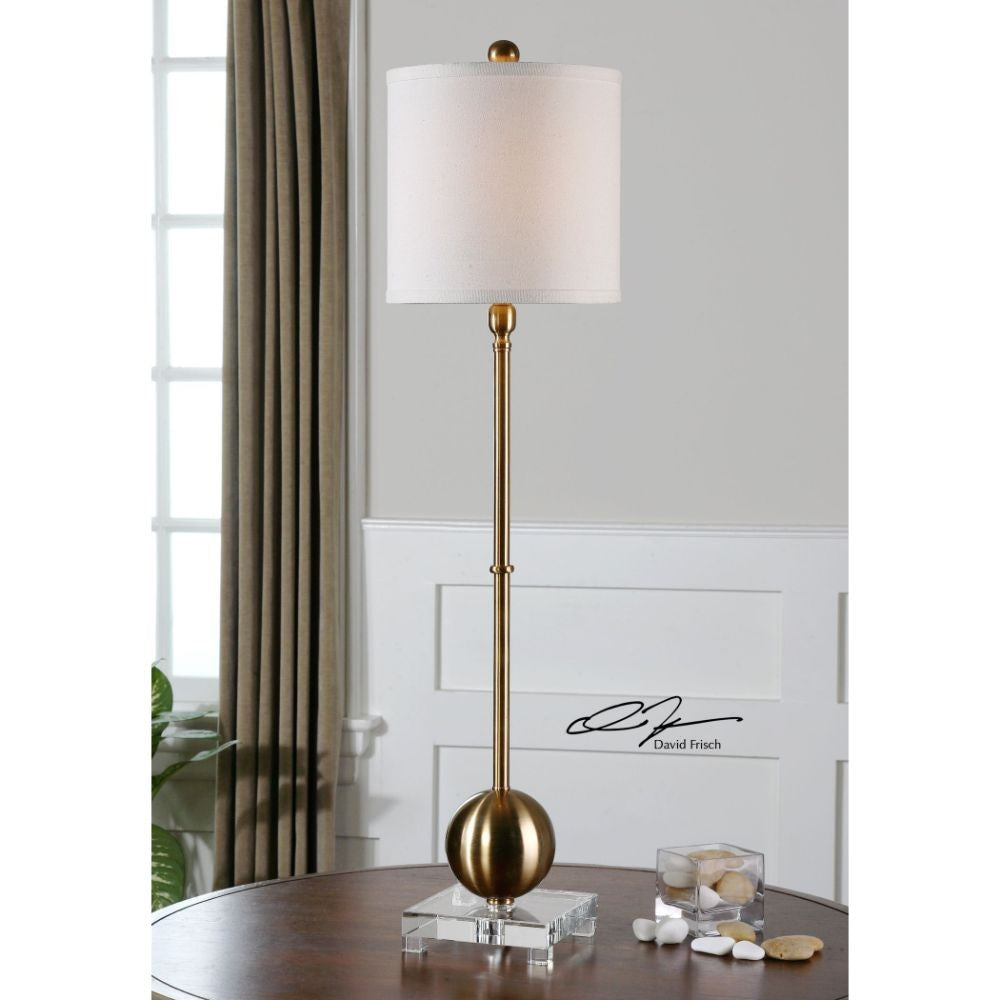 Uttermost Laton Brass Buffet Lamp By Casagear Home