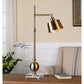 Uttermost Laton Brushed Brass Task Lamp By Casagear Home UT-29982-1