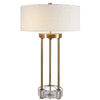 Uttermost Pantheon Brass Rod Table Lamp By Casagear Home