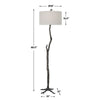 Uttermost Spruce Rustic Floor Lamp By Casagear Home UT-30063