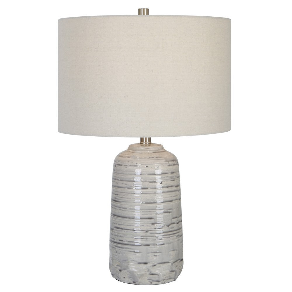 Uttermost Cyclone - 1 Light Table Lamp-24.75 Inches Tall and 16 Inches Wide