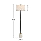 Uttermost Miraz Iron Floor Lamp By Casagear Home UT-30123