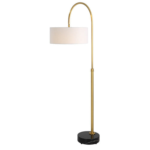 Uttermost Huxford - 1 Light Arch Floor Lamp-68.5 Inches Tall and 27 Inches Wide