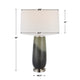Uttermost Campa Gray-Blue Table Lamp By Casagear Home UT-30143