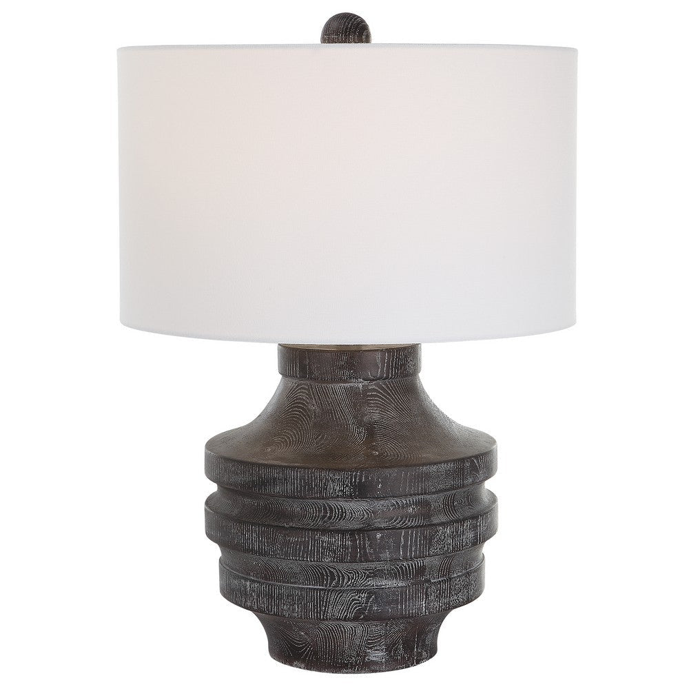 Uttermost 30147-1 Timber - 1 Light Table Lamp-24 Inches Tall and 17 Inches Wide