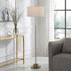 Uttermost Prominence Brass Floor Lamp By Casagear Home UT-30152-1
