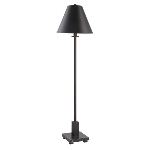Uttermost Pilot - 1 Light Buffet Lamp-36.5 Inches Tall and 10 Inches Wide-Satin Black Finish
