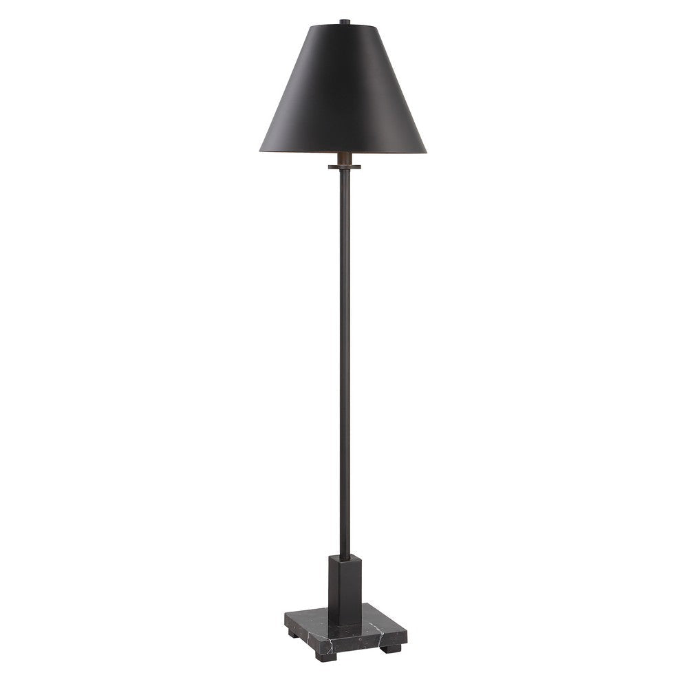 Uttermost Pilot - 1 Light Buffet Lamp-36.5 Inches Tall and 10 Inches Wide-Satin Black Finish
