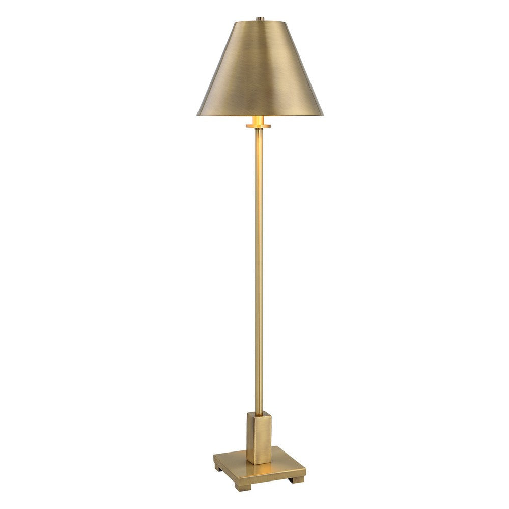 Uttermost Pilot - 1 Light Buffet Lamp-36.5 Inches Tall and 10 Inches Wide-Brushed Brass Finish
