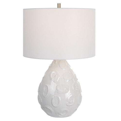 Uttermost Loop - 1 Light Table Lamp-25 Inches Tall and 16 Inches Wide