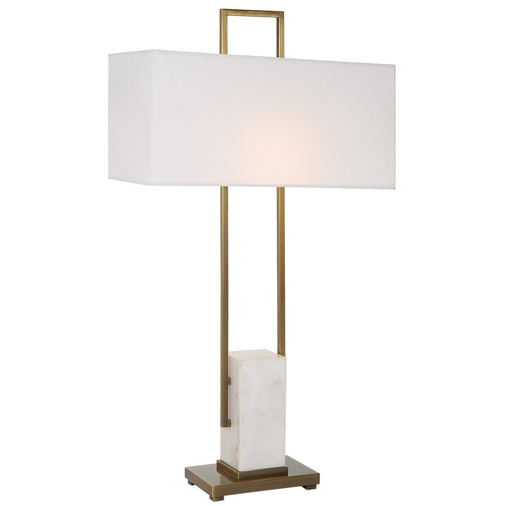 Uttermost Column - 1 Light Table Lamp-35 Inches Tall and 19 Inches Wide