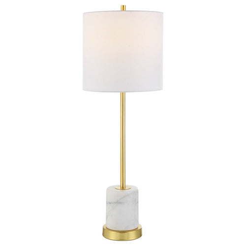 Turret - 1 Light Buffet Lamp-29.5 Inches Tall and 10 Inches Wide