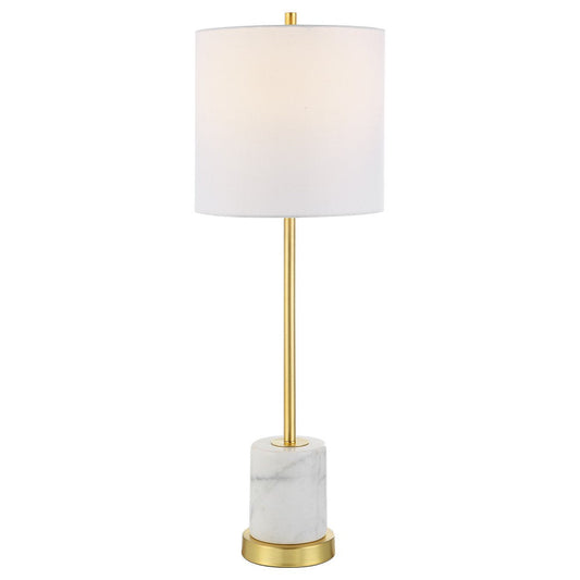 Turret - 1 Light Buffet Lamp-29.5 Inches Tall and 10 Inches Wide