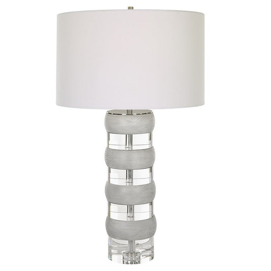 Uttermost Band Together - 1 Light Table Lamp-28 Inches Tall and 16 Inches Wide
