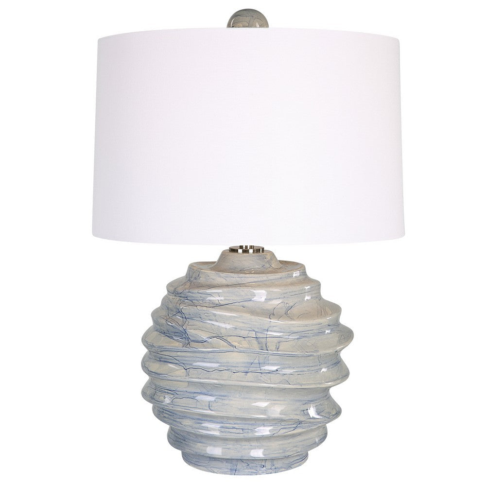 Uttermost Waves - 1 Light Accent Lamp-26 Inches Tall and 18 Inches Wide