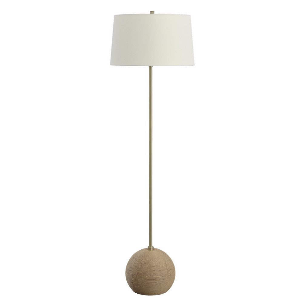 Uttermost Captiva Brass Floor Lamp By Casagear Home UT-30199-1