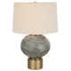 Uttermost Lunia - 1 Light Table Lamp-25 Inches Tall and 17 Inches Wide