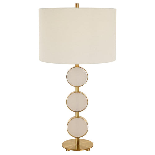 Uttermost Three Rings - 1 Light Table Lamp in Contemporary Style-28.5 Inches Tall and 14.5 Inches Wide