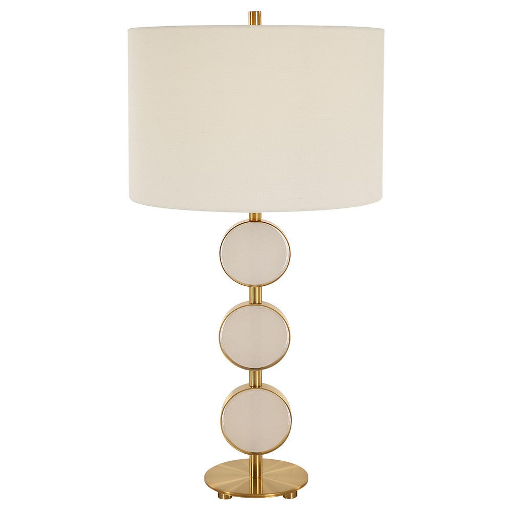 Uttermost Three Rings - 1 Light Table Lamp in Contemporary Style-28.5 Inches Tall and 14.5 Inches Wide