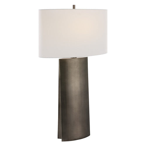 Uttermost 30204 V-Groove - 1 Light Table Lamp in Modern Style-32.5 Inches Tall and 19 Inches Wide