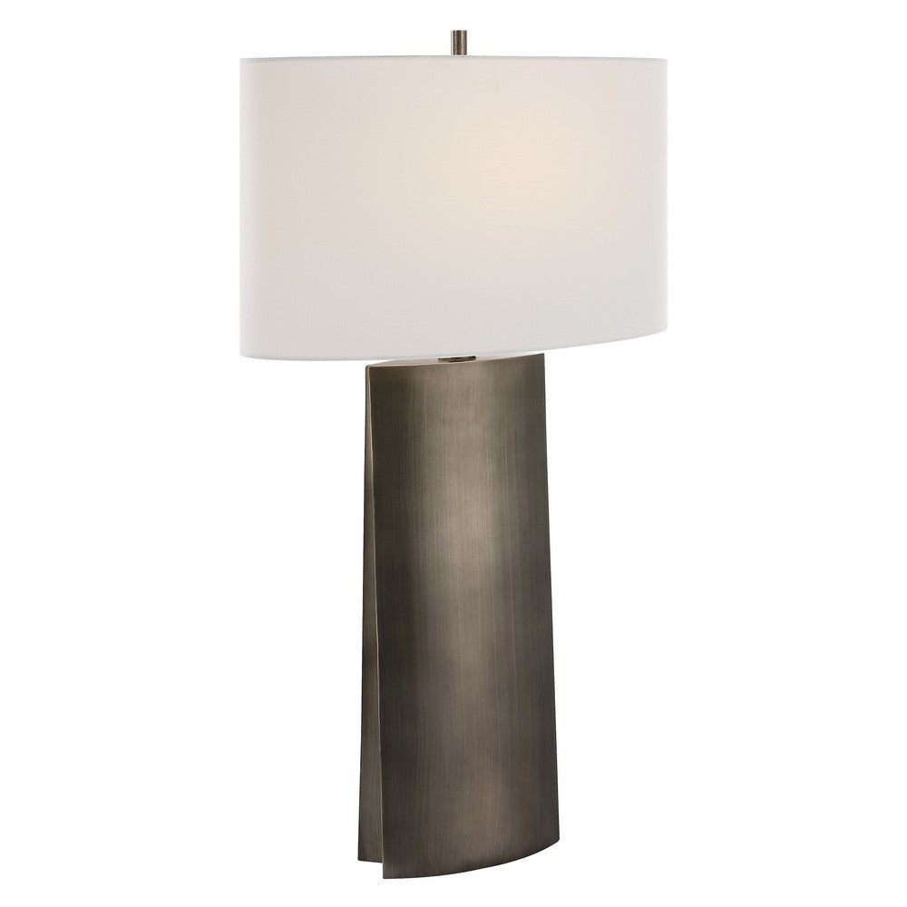 Uttermost 30204 V-Groove - 1 Light Table Lamp in Modern Style-32.5 Inches Tall and 19 Inches Wide