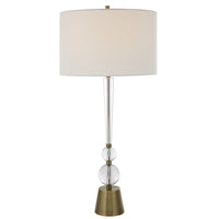 White & Antique brass