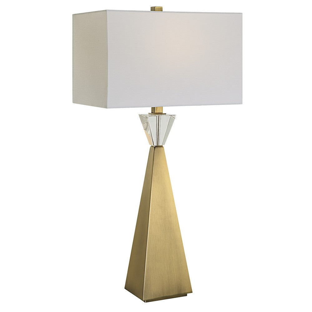Uttermost Arete Pane - 1 Light Table Lamp-31.75 Inches Tall and 16 Inches Wide