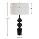 Uttermost Caviar Black Table Lamp UT-30260