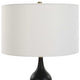 Uttermost Caviar Black Table Lamp UT-30260