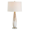 Uttermost Lyra White & Gold Table Lamp UT-30262