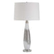 Uttermost Quinn White & Silver Table Lamp UT-30263