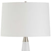 Uttermost Quinn White & Silver Table Lamp UT-30263