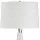 Uttermost Quinn White & Silver Table Lamp UT-30263